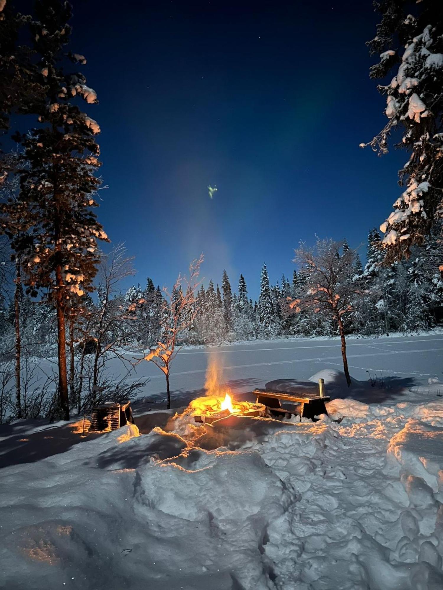 Camp Caroli Family House Villa Jukkasjarvi Exterior photo