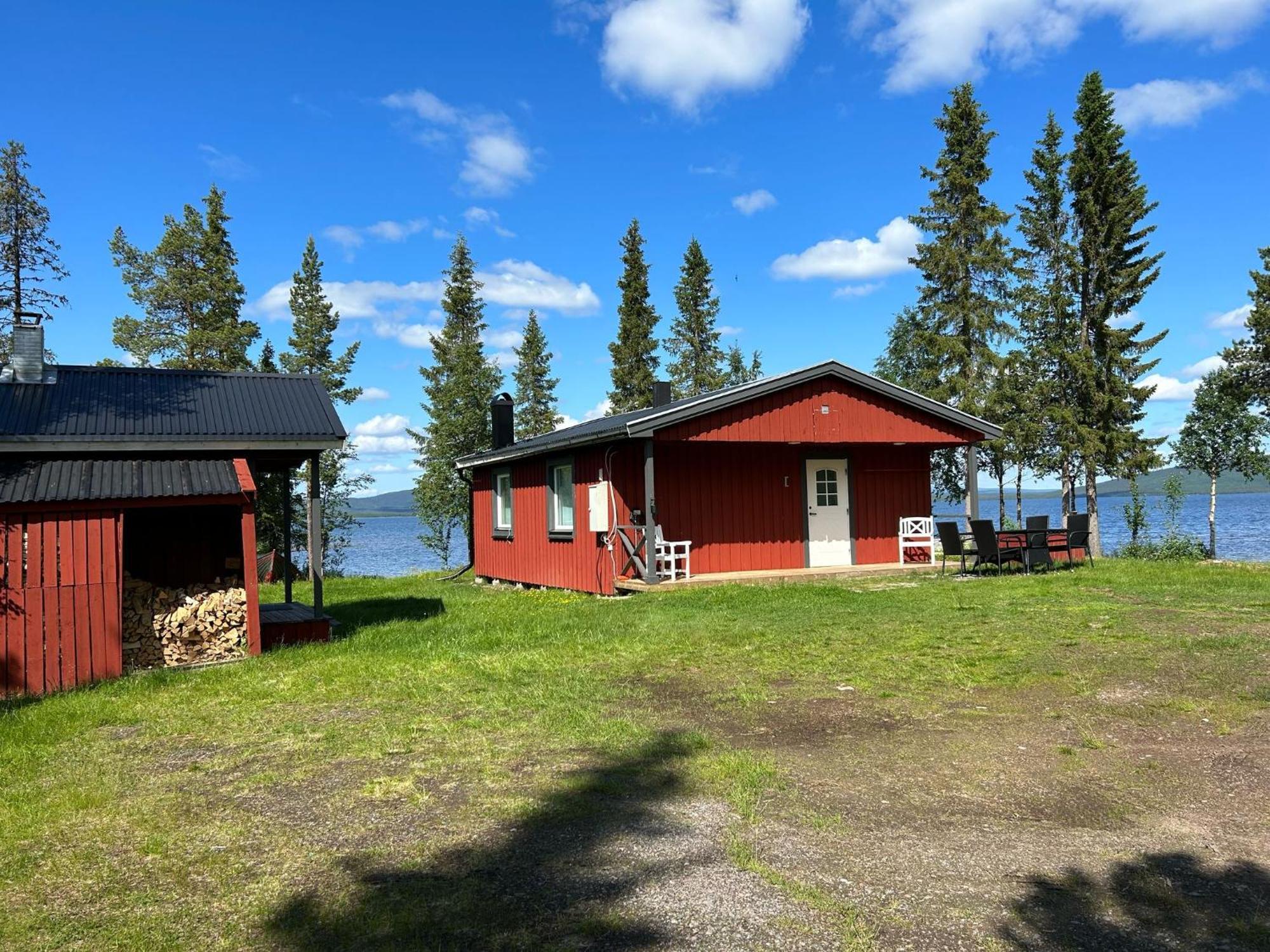 Camp Caroli Family House Villa Jukkasjarvi Exterior photo